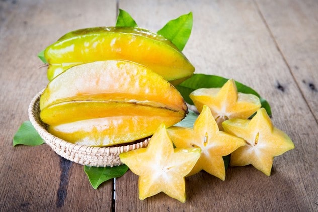 میوه ی ستاره ای Star fruit.png از انواع میوه های گرمسیری