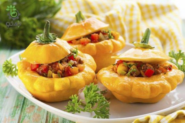 بذر کدو خورشتی گوش ماهی زرد اسکالوپ | Yellow Scallop Squash