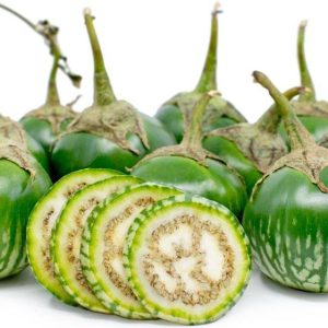 بذر بادمجان سبز کرمیت قورباغه | Kermit F1 Eggplant Seed